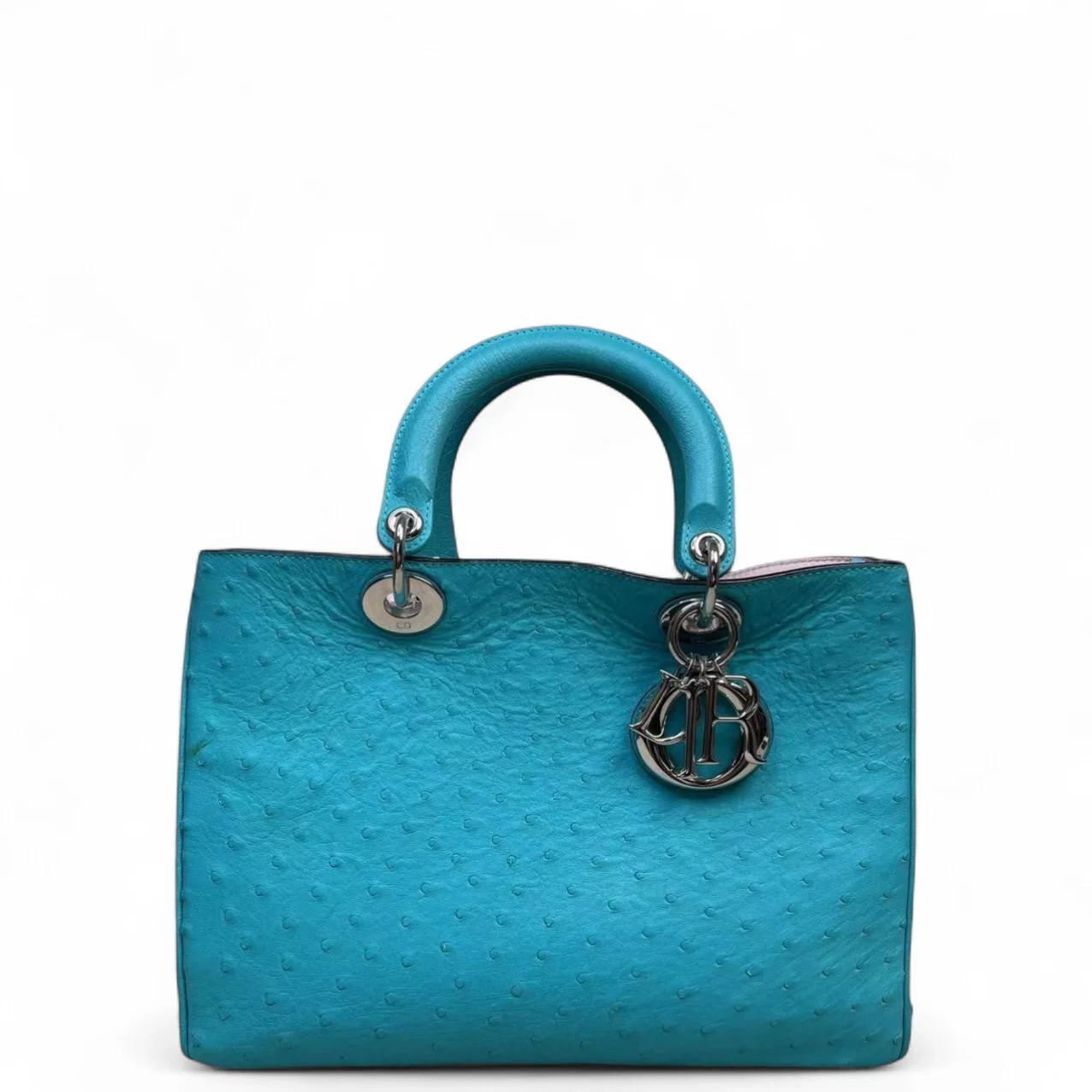 Dior Handbag Green Ostrich (ys071426a7r)