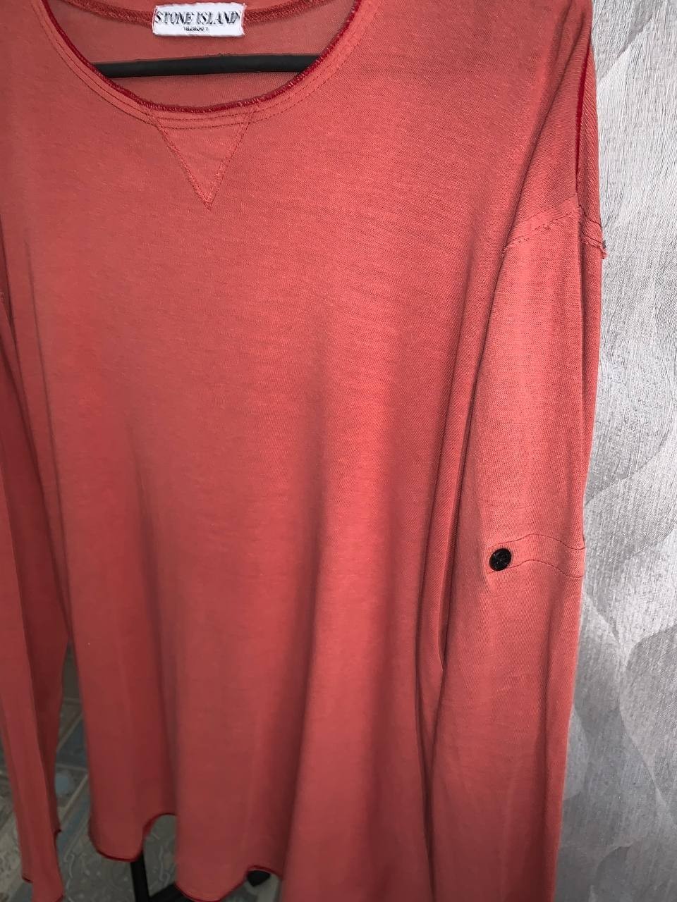 Stone Island terracotta longsleeve
