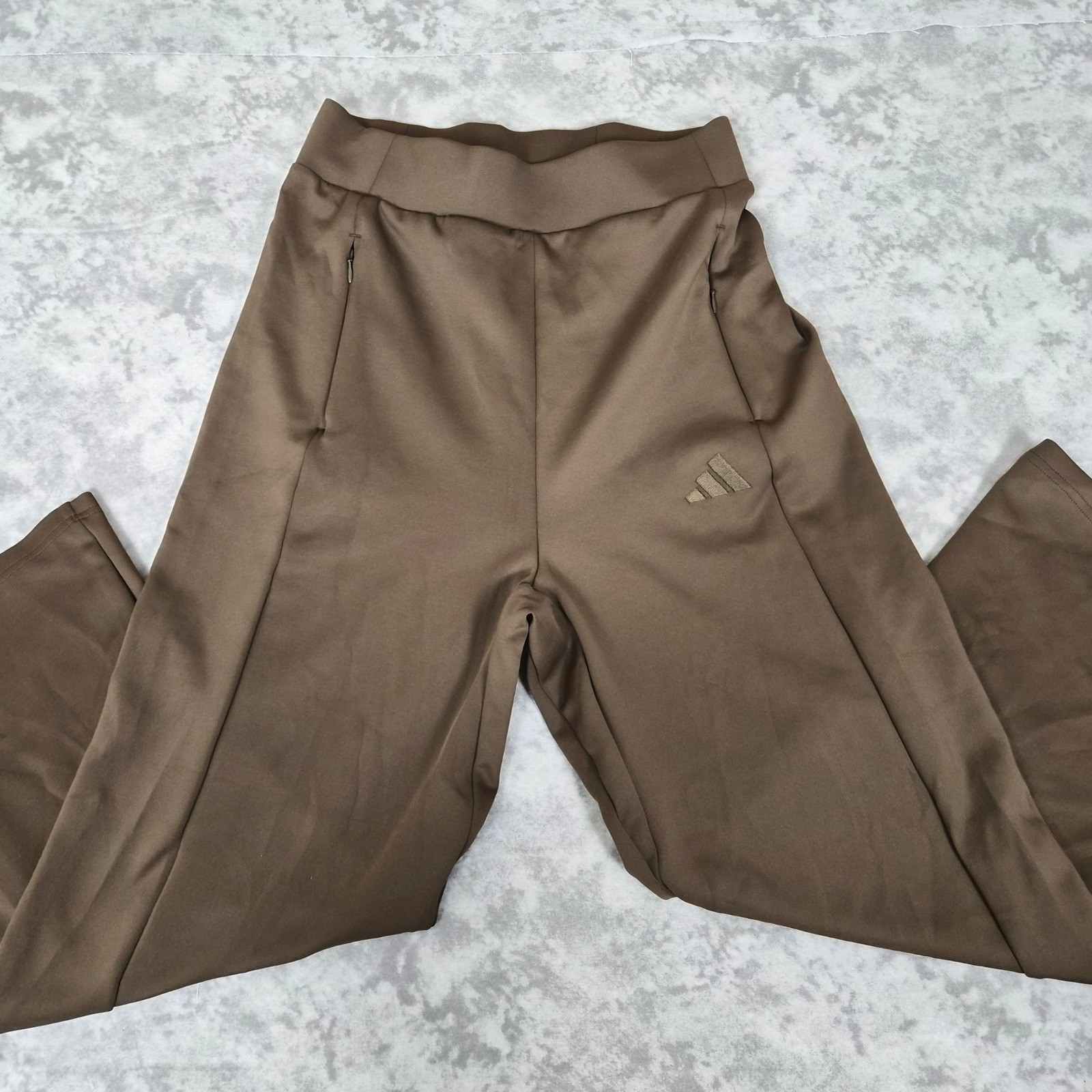Adidas Spacer Earth Strata Brown Pants Womens Small Gorpcore Wide Leg Athleisure