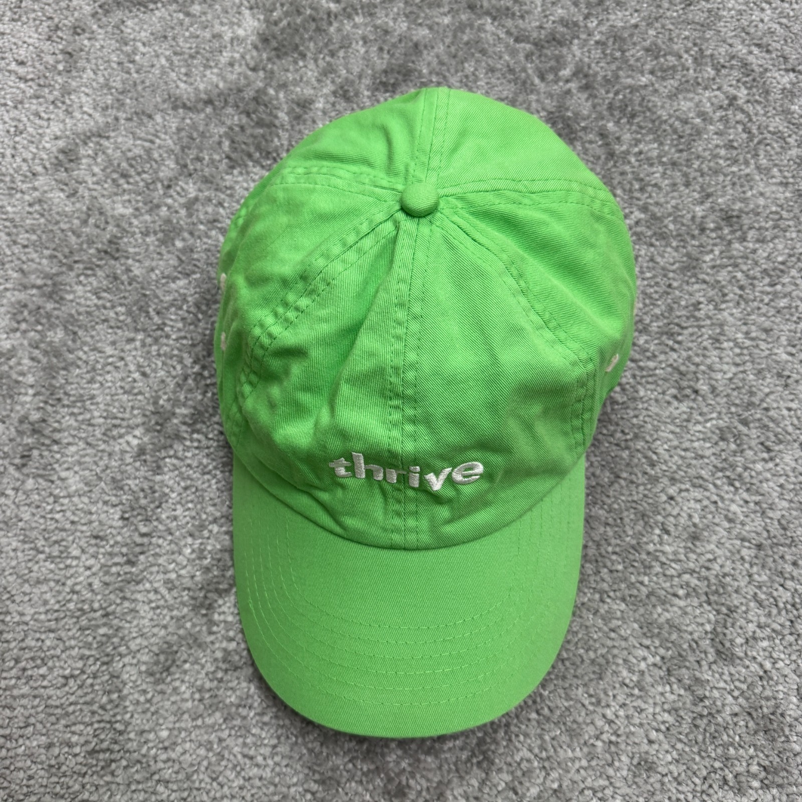 Kaiser Permanente Thrive Dad Hat Cap K-Products Adjustable Adult Green Cotton