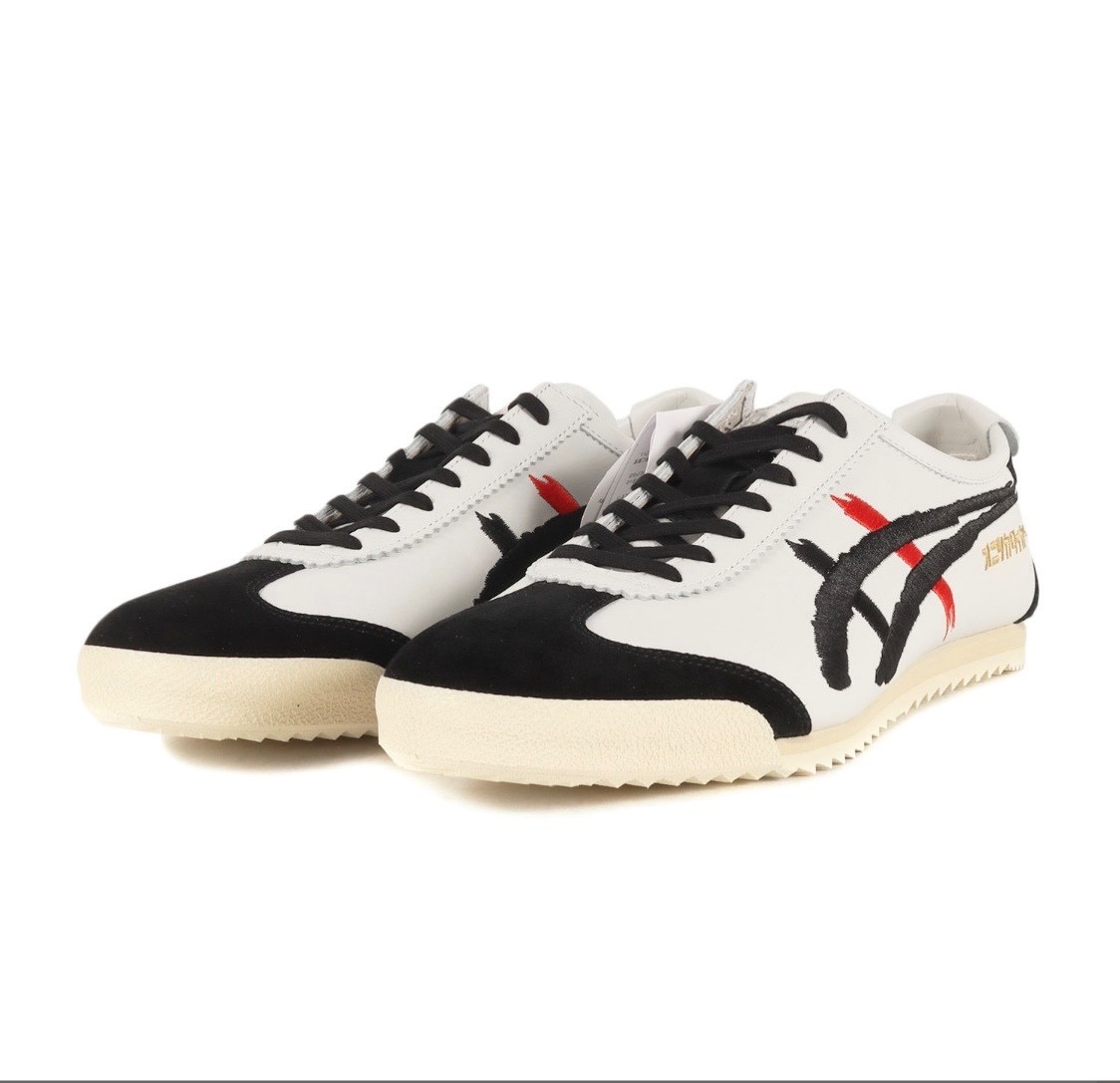 Onitsuka Tiger MEXICO 66 DELUXE NIPPON MADE 1181A119 100 WHITE BLACK oki04