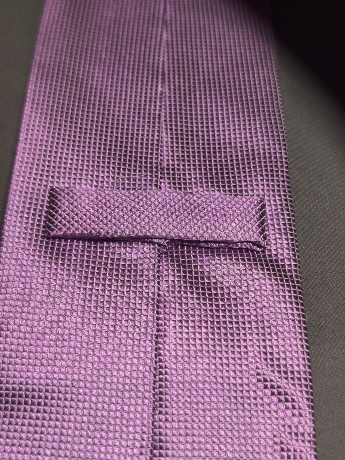Clerici – Solid Color Lilac Silk Tie Made in Italy