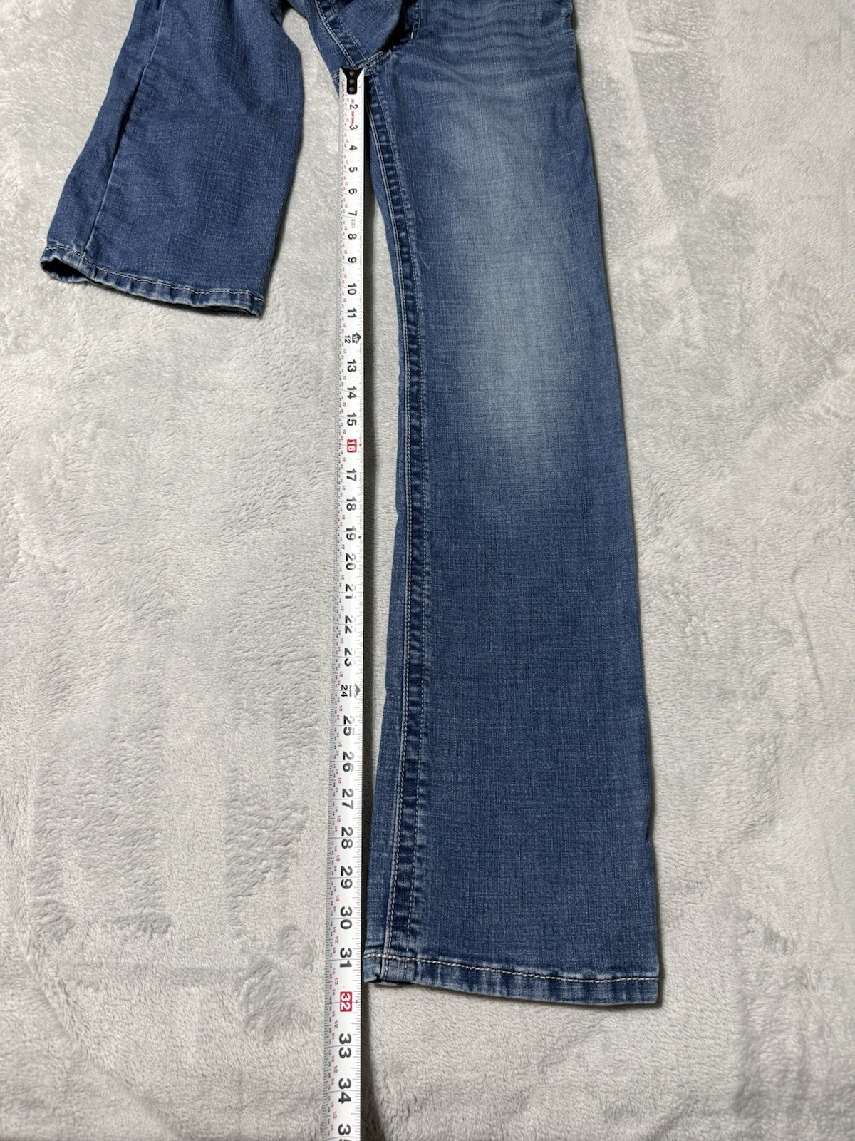 Wrangler Willow Ultimate Riding Womens 25×31.5 Jeans Bootcut Western Cowgirl