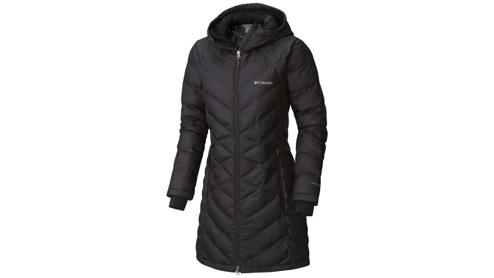 NEW Columbia Women HEAVENLY Long Hooded Jacket Peach Cloud, XS-S-M-L-XL