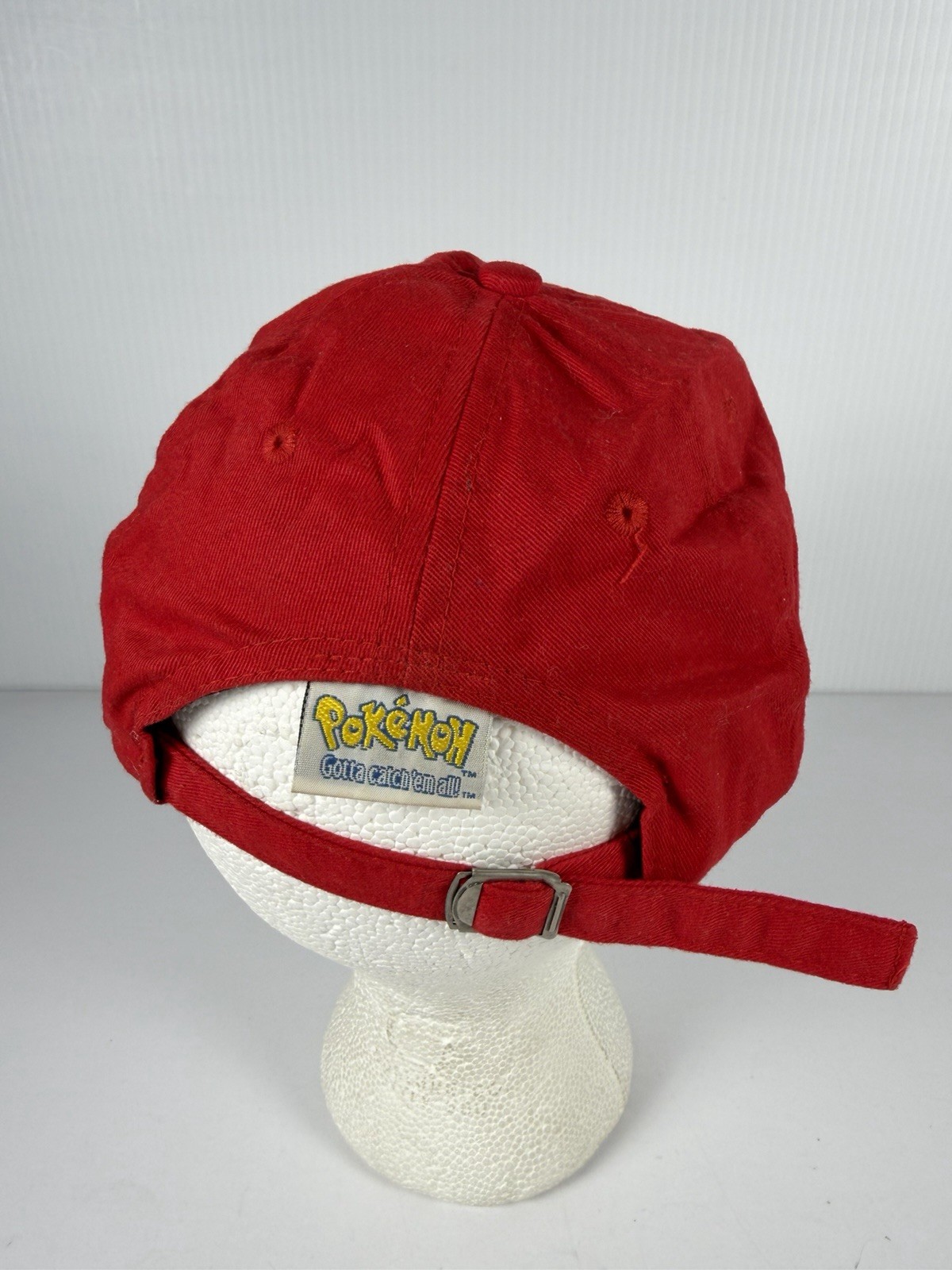 Vintage Pokémon Squirtle Red Hat Cap