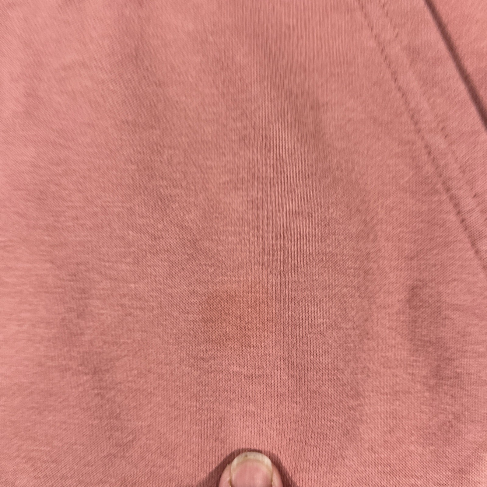 Adidas Hoodie Men’s S Salmon Pink Pullover Kangaroo Pocket Athletic Sweatshirt