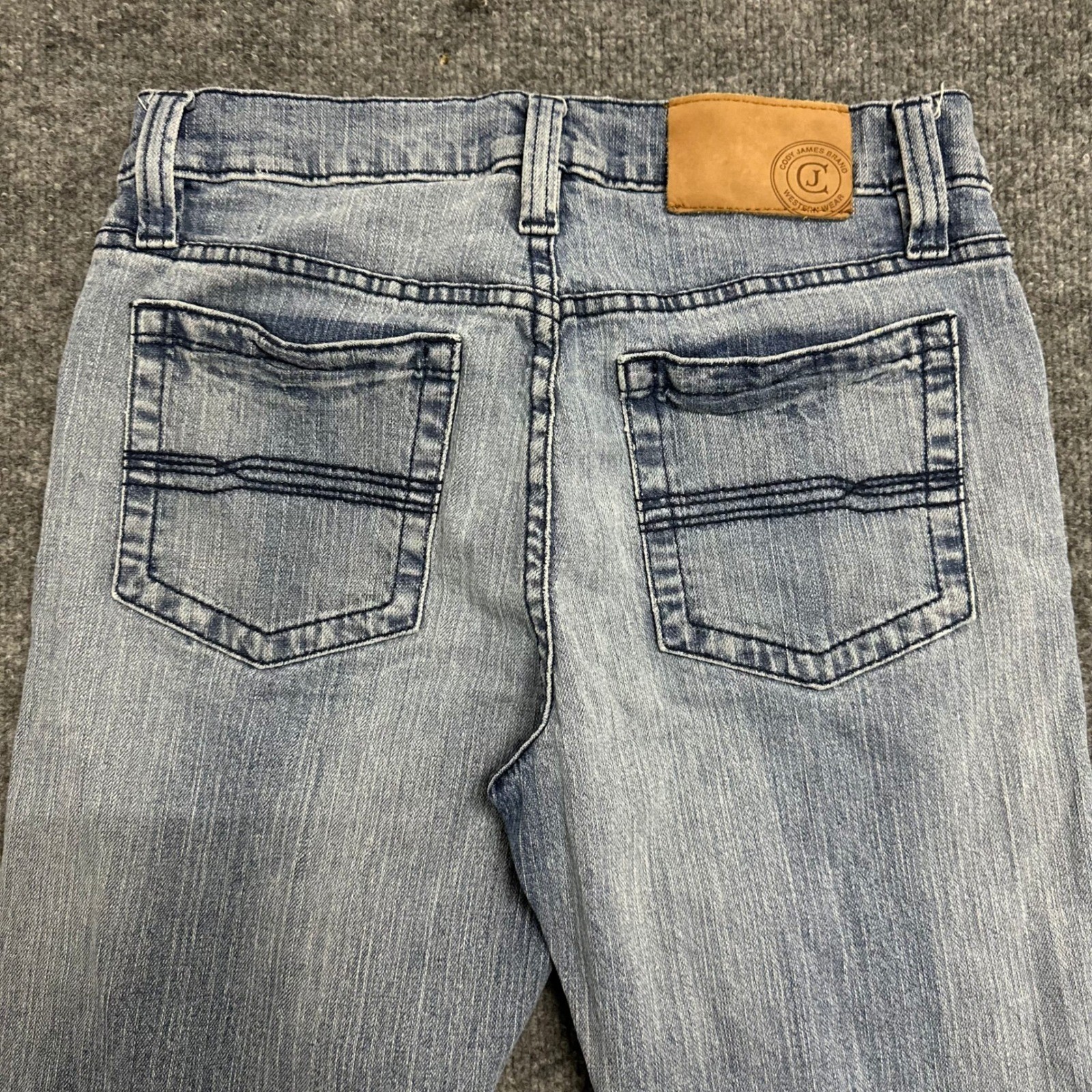 Cody James Jeans Mens Size 29/30 Light Wash Straight Leg Western Denim Excellent