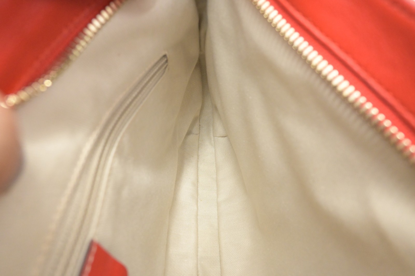 Authentic Ferragamo Gancini One Shoulder Bag, Red