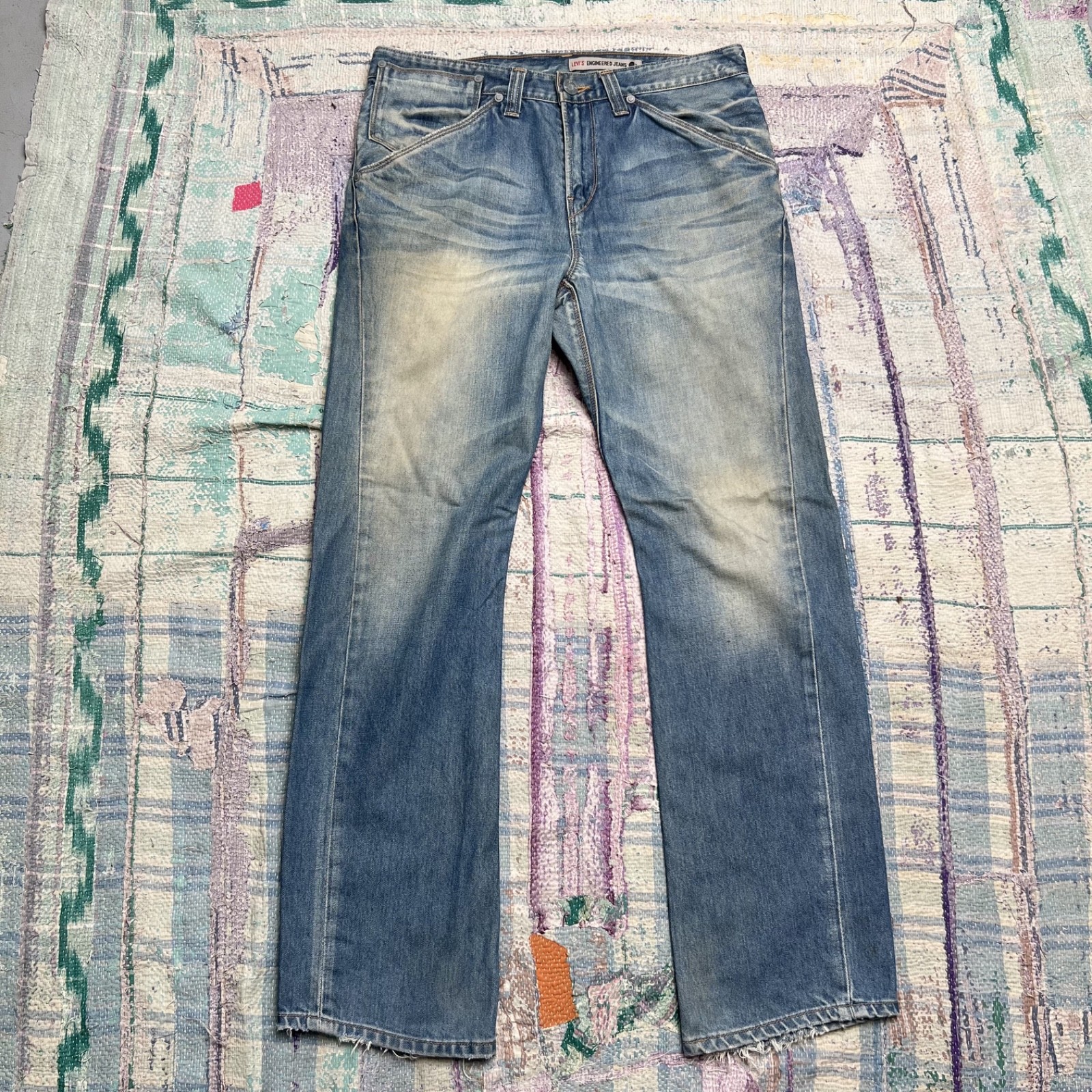 Vintage Levi’s Engineered Twisted Denim Jeans fits 34×32
