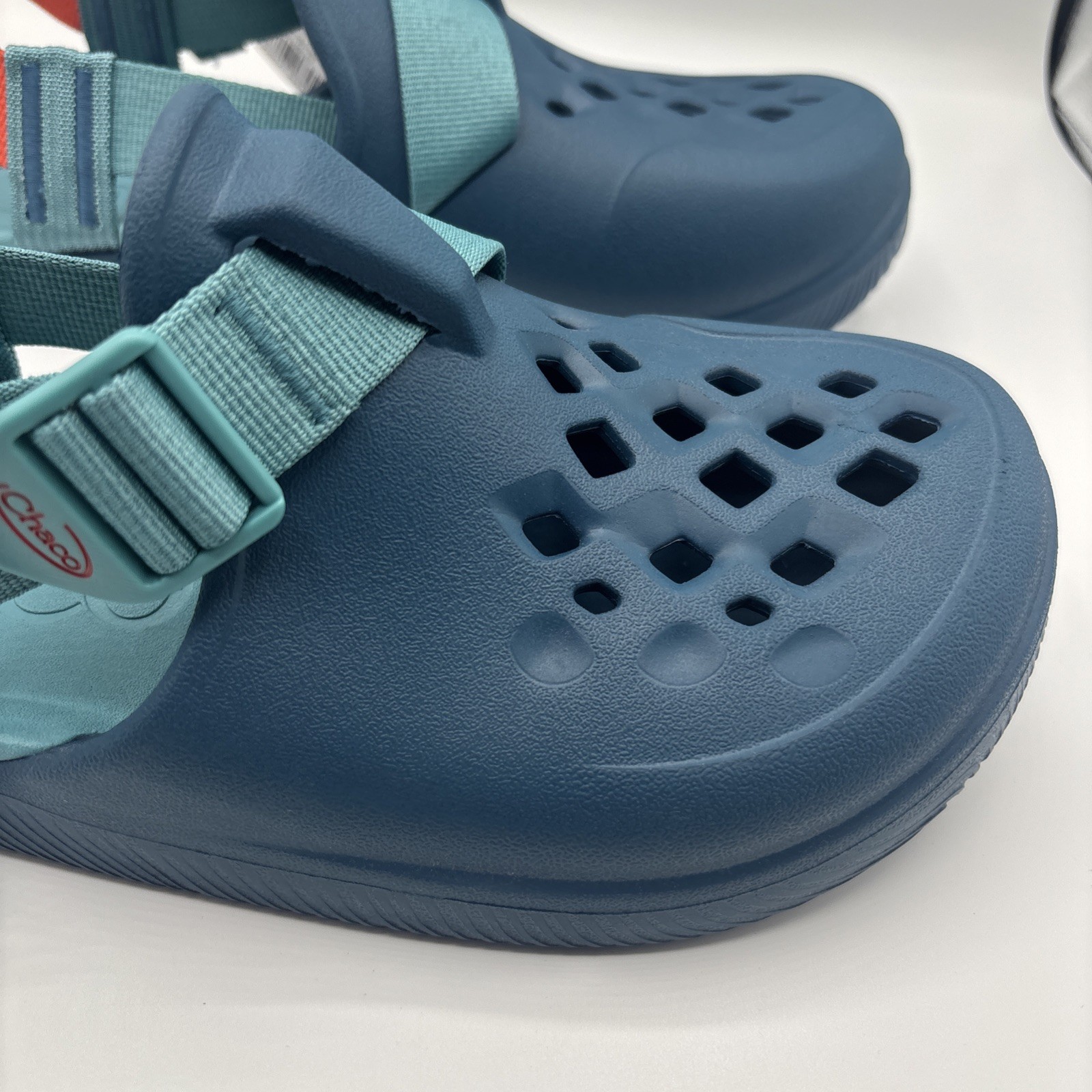 Chaco Chillos Clogs Ocean Blue Women’s Size 9 Slip-On Comfort Foam Sandals