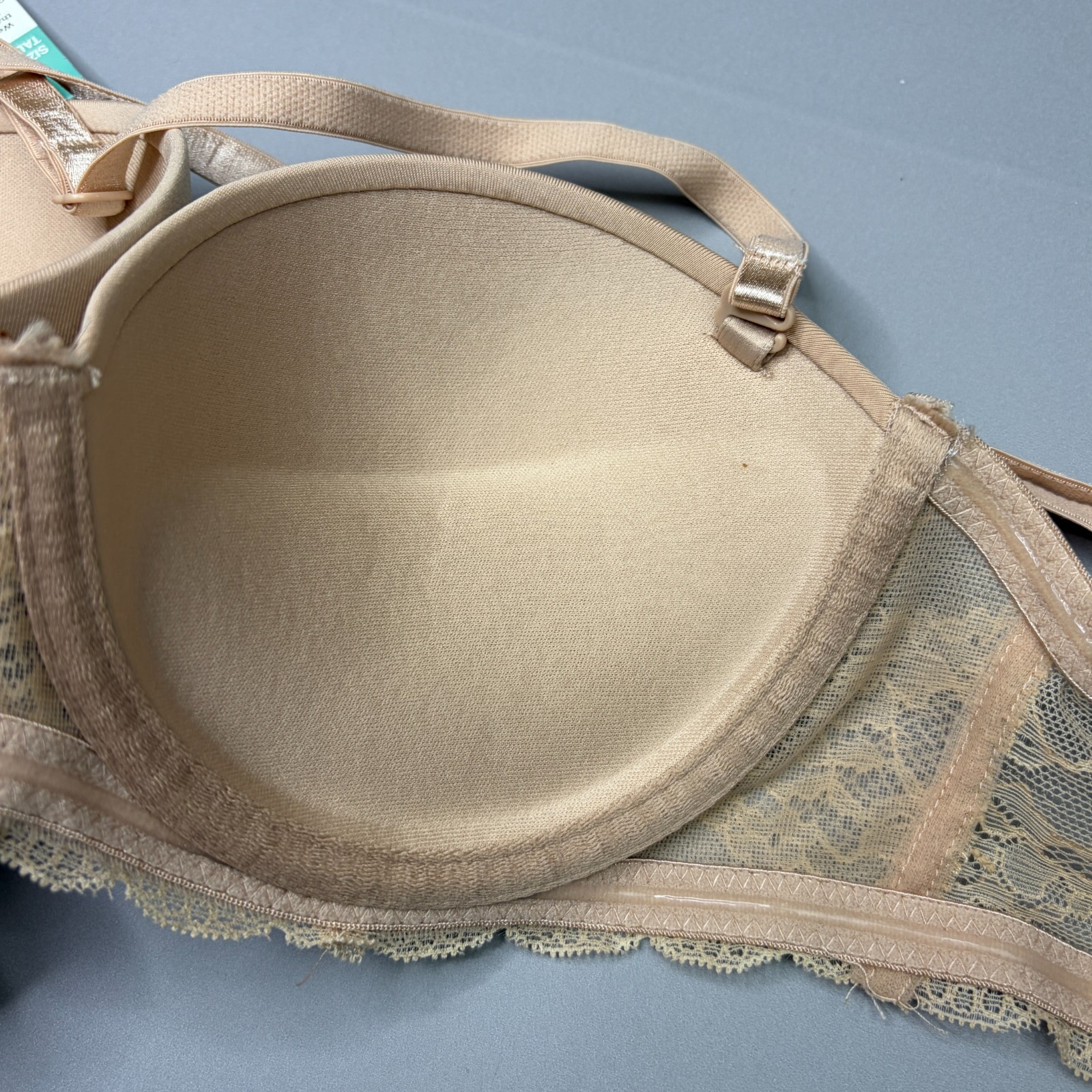 New Smart & Sexy Push Up Bra 34B Multiway Straps Underwire Padded