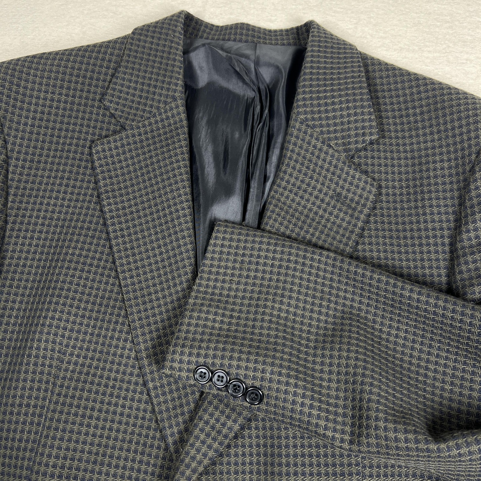 Panhandle Slim Western Blazer 42R Men’s Micro Check Jacket Western Yoke