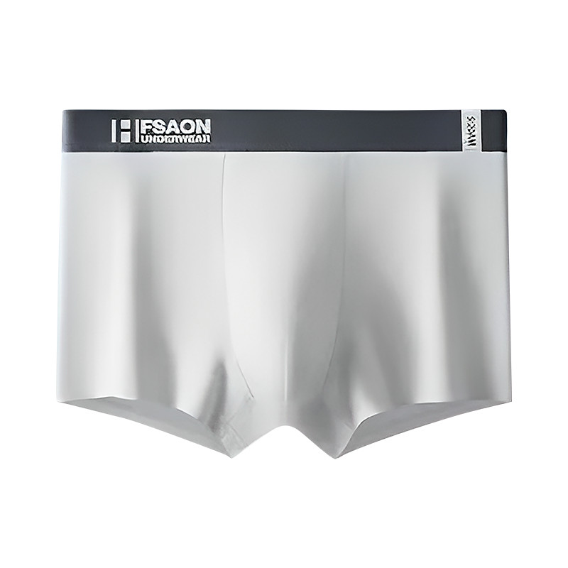 4 PCS Men’s Underwear Soft Boxer Briefs Breathable Comfortable Trunks