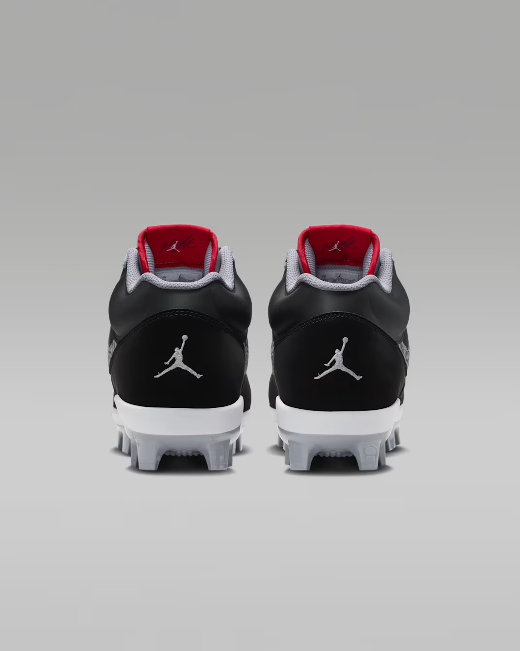 NIKE Jordan Stadium 90 Low MCS HQ0211 060 Black Gray White Fire Red Men Baseball