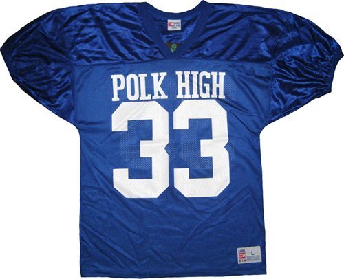 Adult Married with Children Al Bundy Polk High #33 Football Jersey for Cosplay
