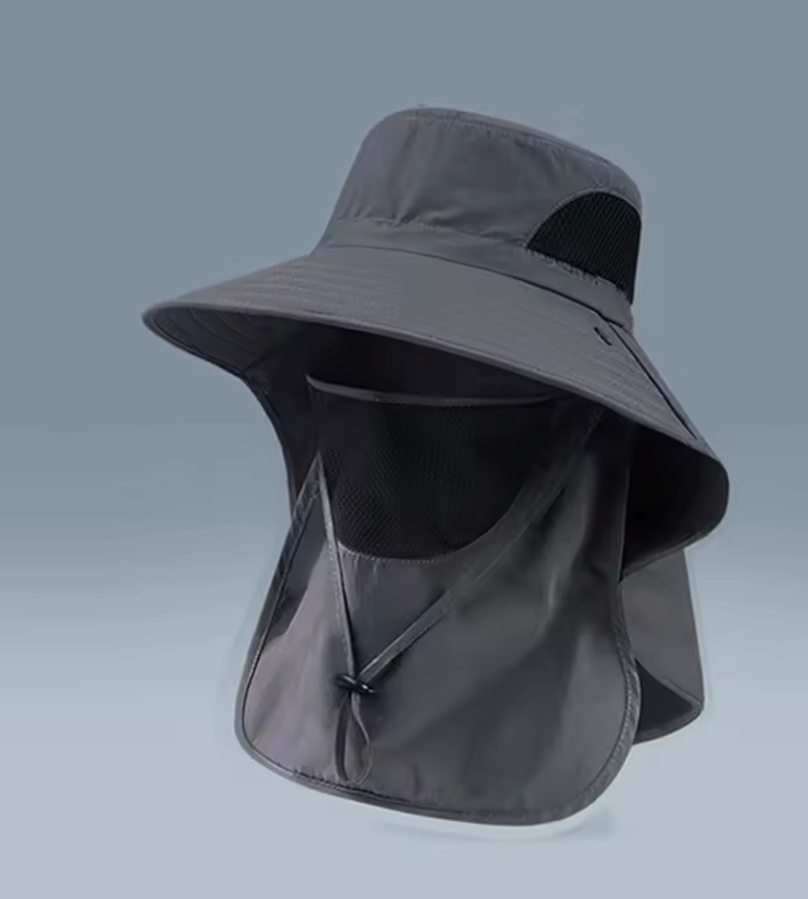 Wide Brim Sun Hat UV Protection Bucket Cap For Hiking Camping Fishing Safari Men