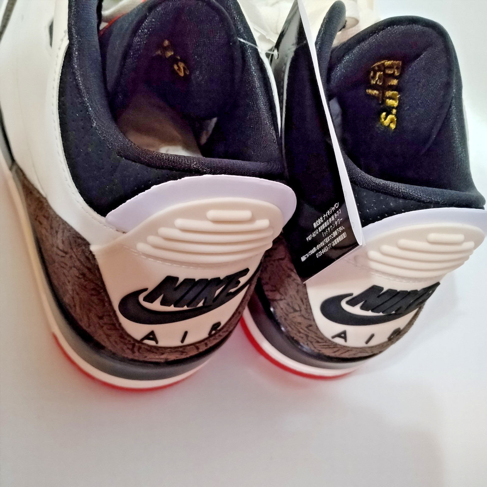 Nike Air Jordan 3 Retro OG Sail Black University Red IF4396-103 Men’s US 9.5 New