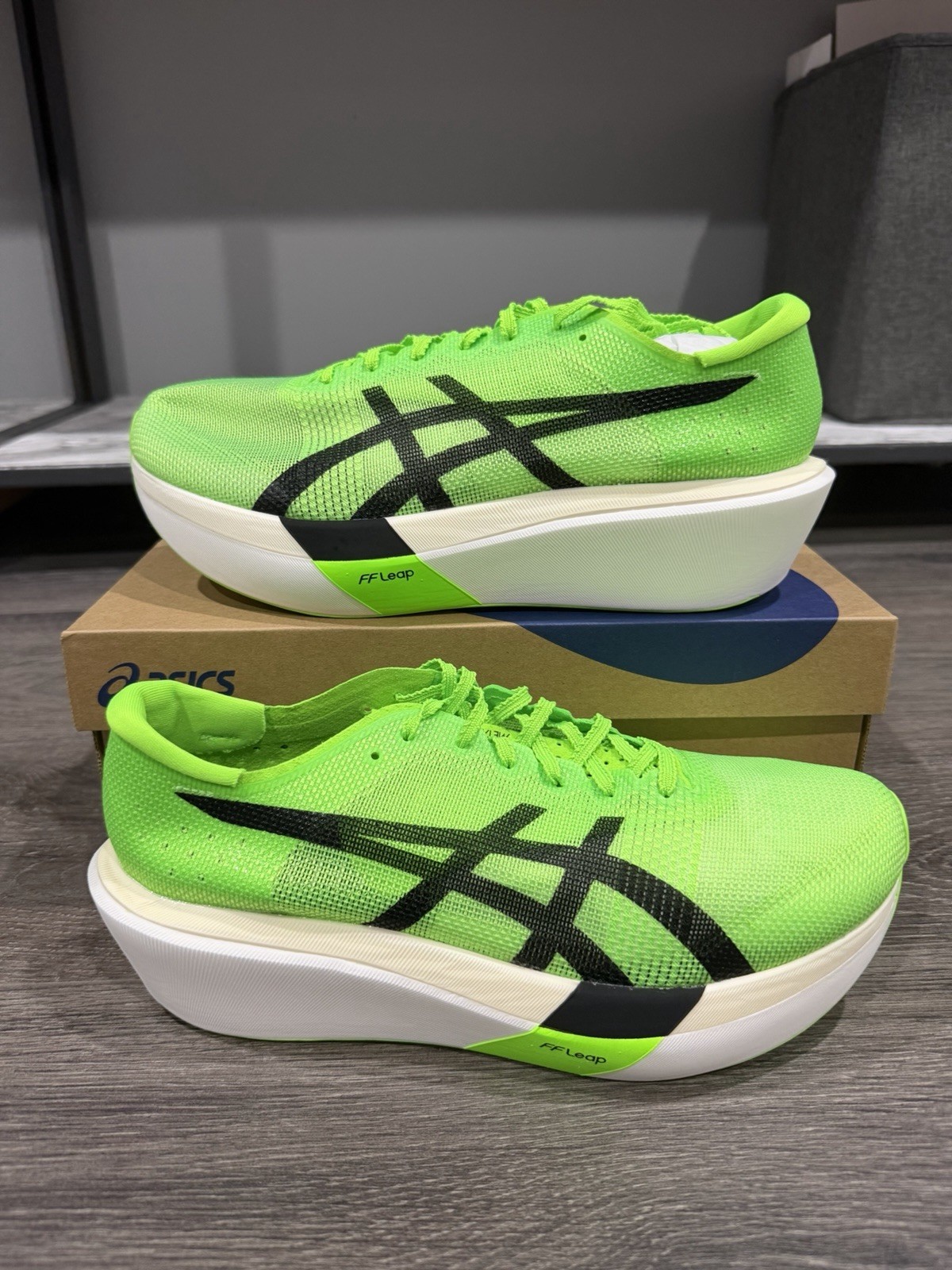 Men’s Size 10 – ASICS Metaspeed Sky Tokyo Green Gecko New With Box