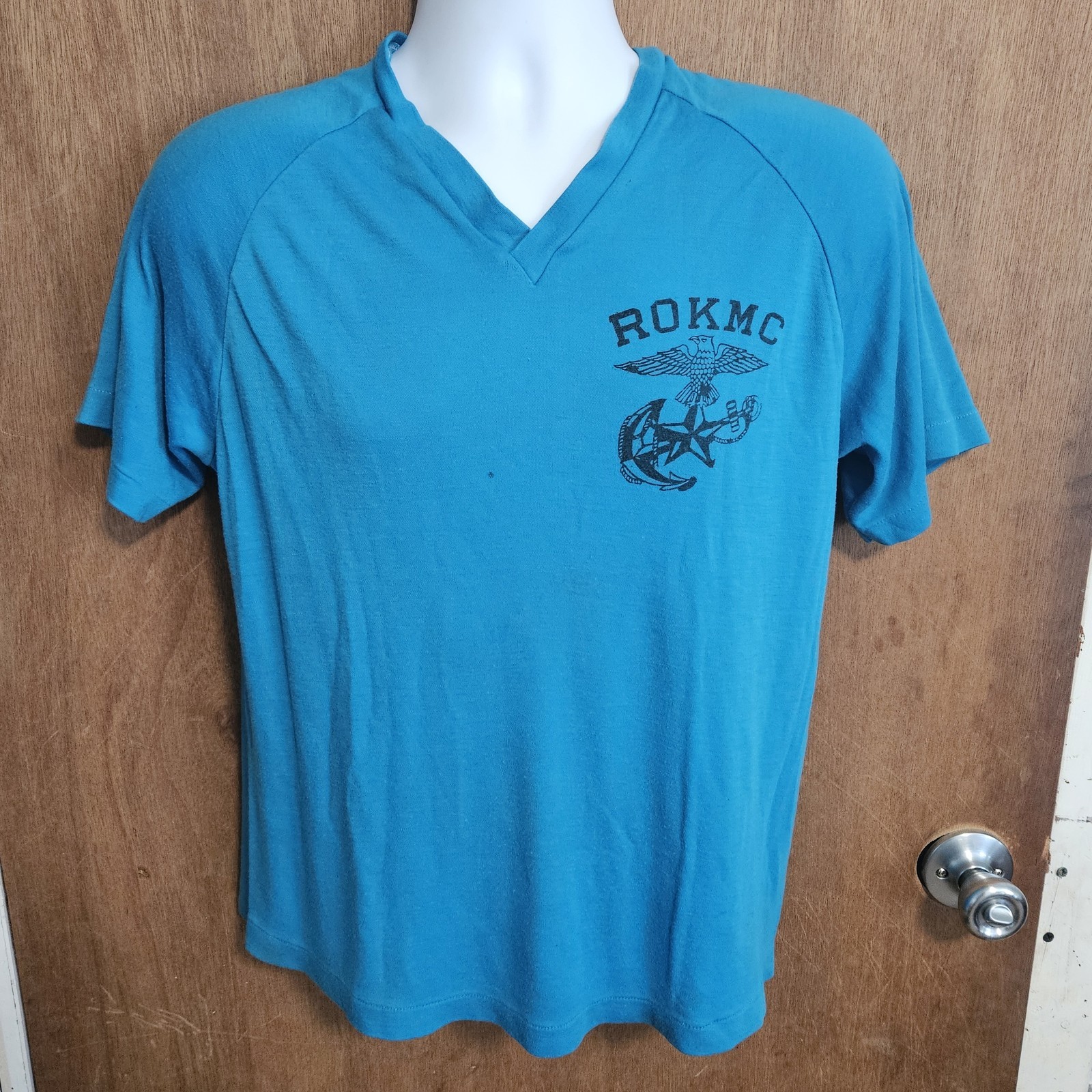 Rare Vintage ROKMC Korea Marine Corps Scuba T Shirt Single Stitch