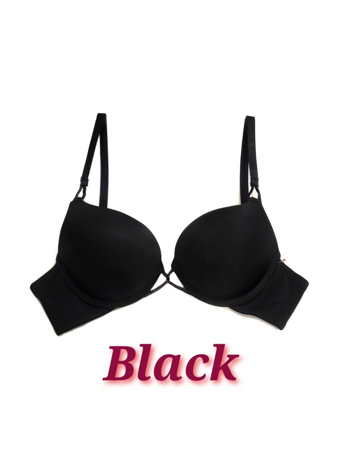 Add 2Cup Sizes Extreme Ultimate Lift Padded Cross Front Floral Print Push Up Bra
