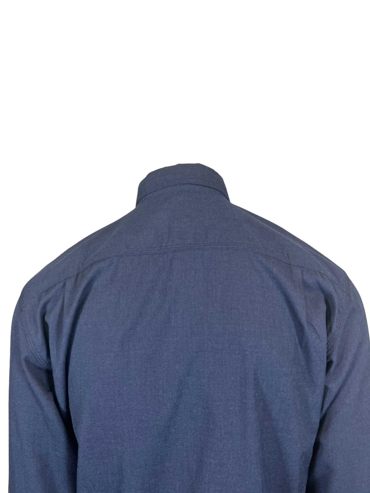 Carhartt FR Men’s Navy Shirt Flame Resistant Long Sleeve Lightweight (S02)