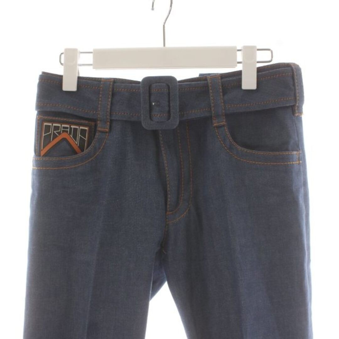 PRADA Denim Pants Jeans Jean G Logo 25s Blue GFP412 AN78 Used 9b1214e8b4d6ed7b65