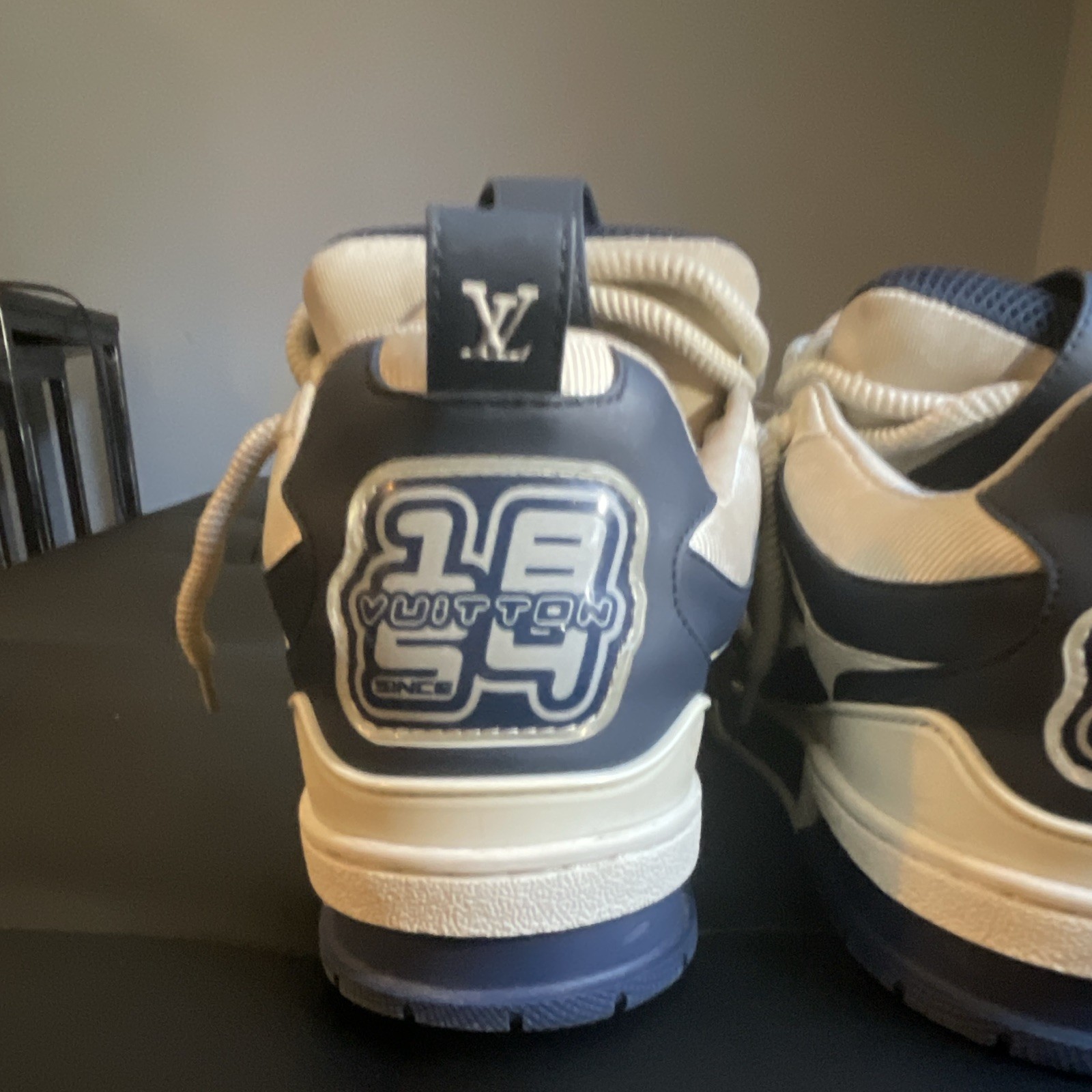 Louis Vuitton Skates Marine Blue Size 9 (2022) No Box Barley Excellent Condition