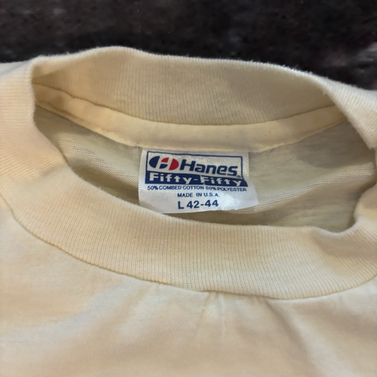 RARE Vintage 1983 Mustang Ranch Brothel Quality Control Supervisor T-Shirt Large