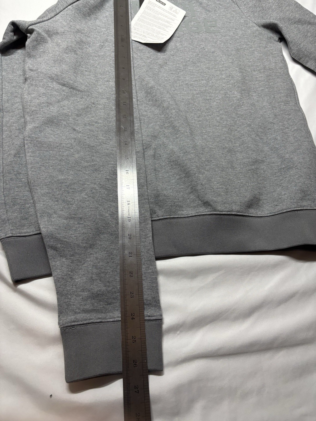 NWT Armani Exchange A|X Logo Crewneck Sweatshirt Gray Men’s Size Medium