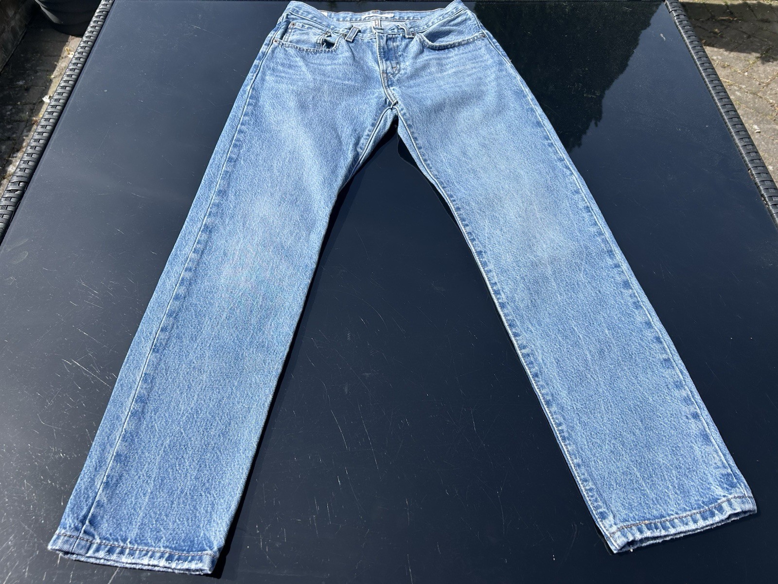 Levi 690 Premium Middy Straight Jeans Waist 26in Inside Leg 30in 100% Cotton