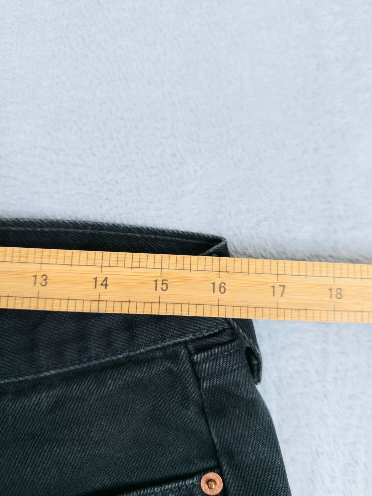 VINTAGE Levi’s 615 Denim Jeans Fits W31 L30 Mens Black Straight Leg Orange Tab