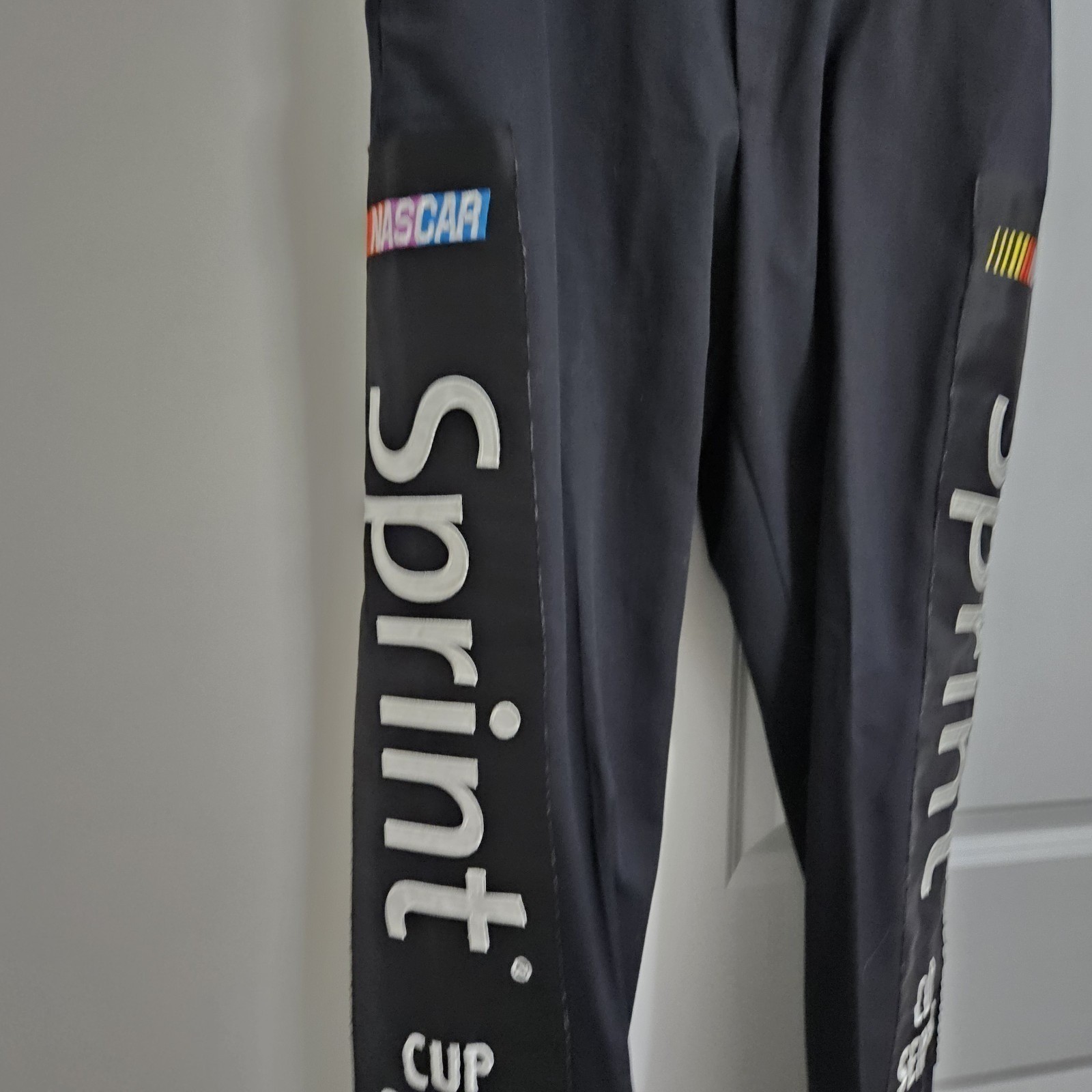 NASCAR Sprint Cup Series ComfortFLEX Work Trousers Cintas Pants Mens 34 Black