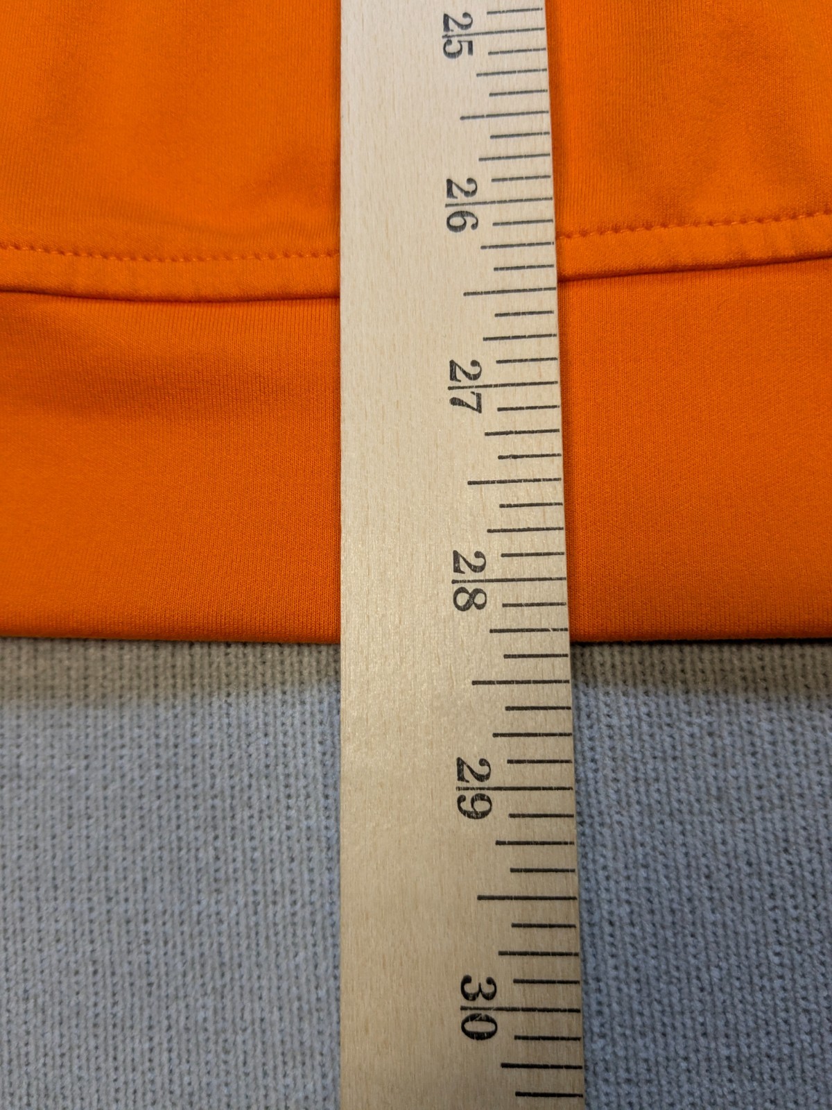 Waggle Pullover Mens Large Orange Golf Zip Performance Shirt New Wicking Logo