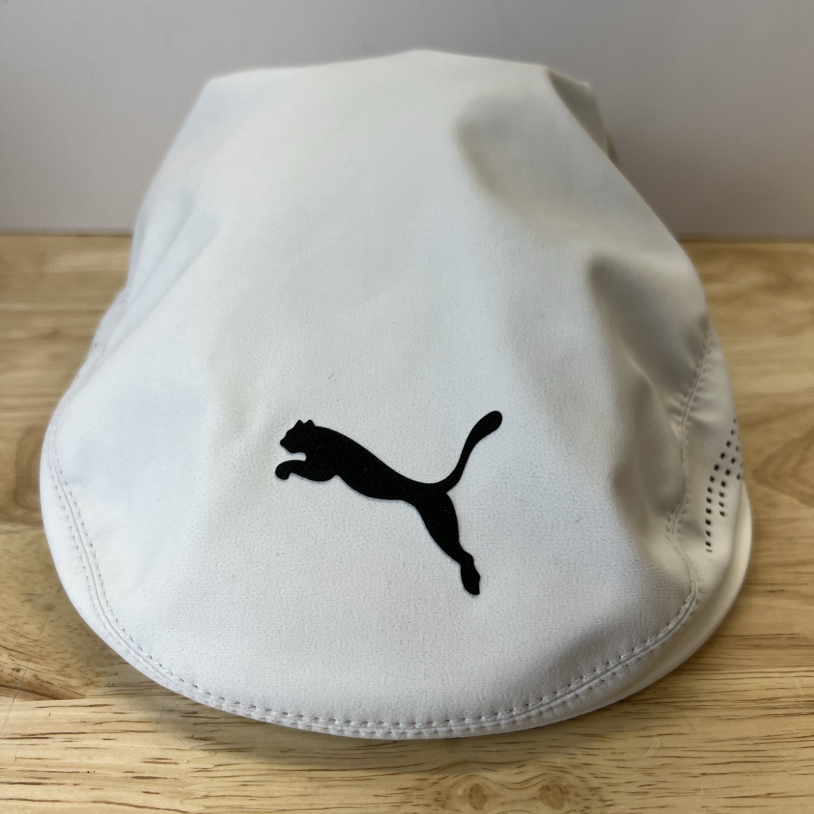 Puma Tour Driver Cap White Golf Hat Flexfit Cobra 022547 01 Mens S/M New NWT