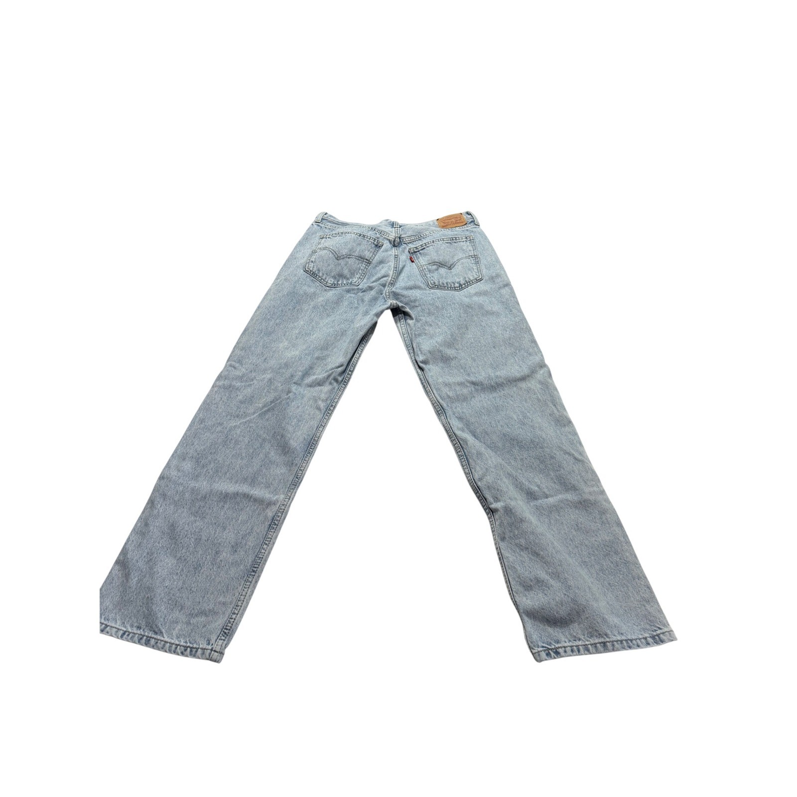 Levi’s Low Pro Straight Jeans Light Wash Blue Denim Women’s Size 30