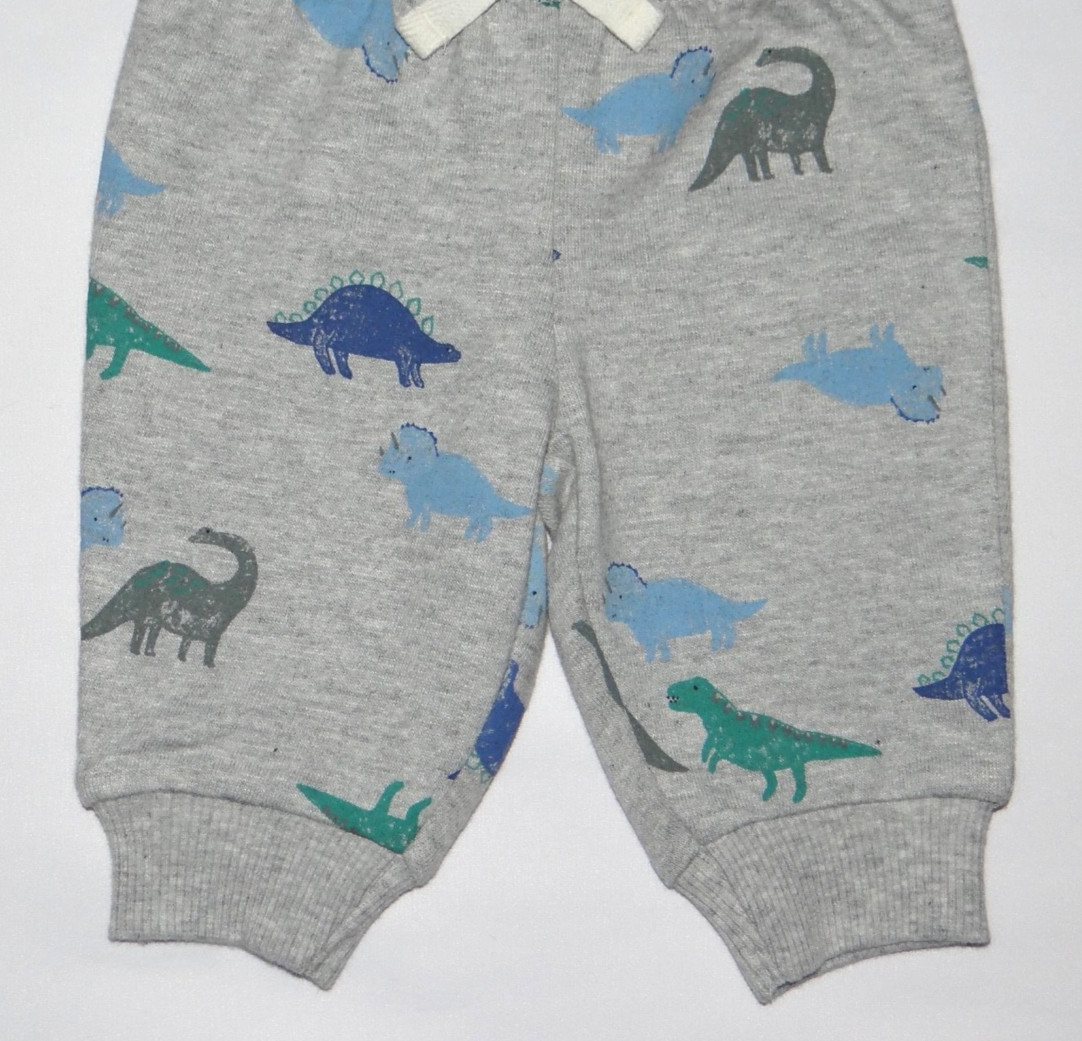 Baby boy clothes, 12 months, Carter’s 2 piece Dino set/ SEE DETAILS ON SIZE~