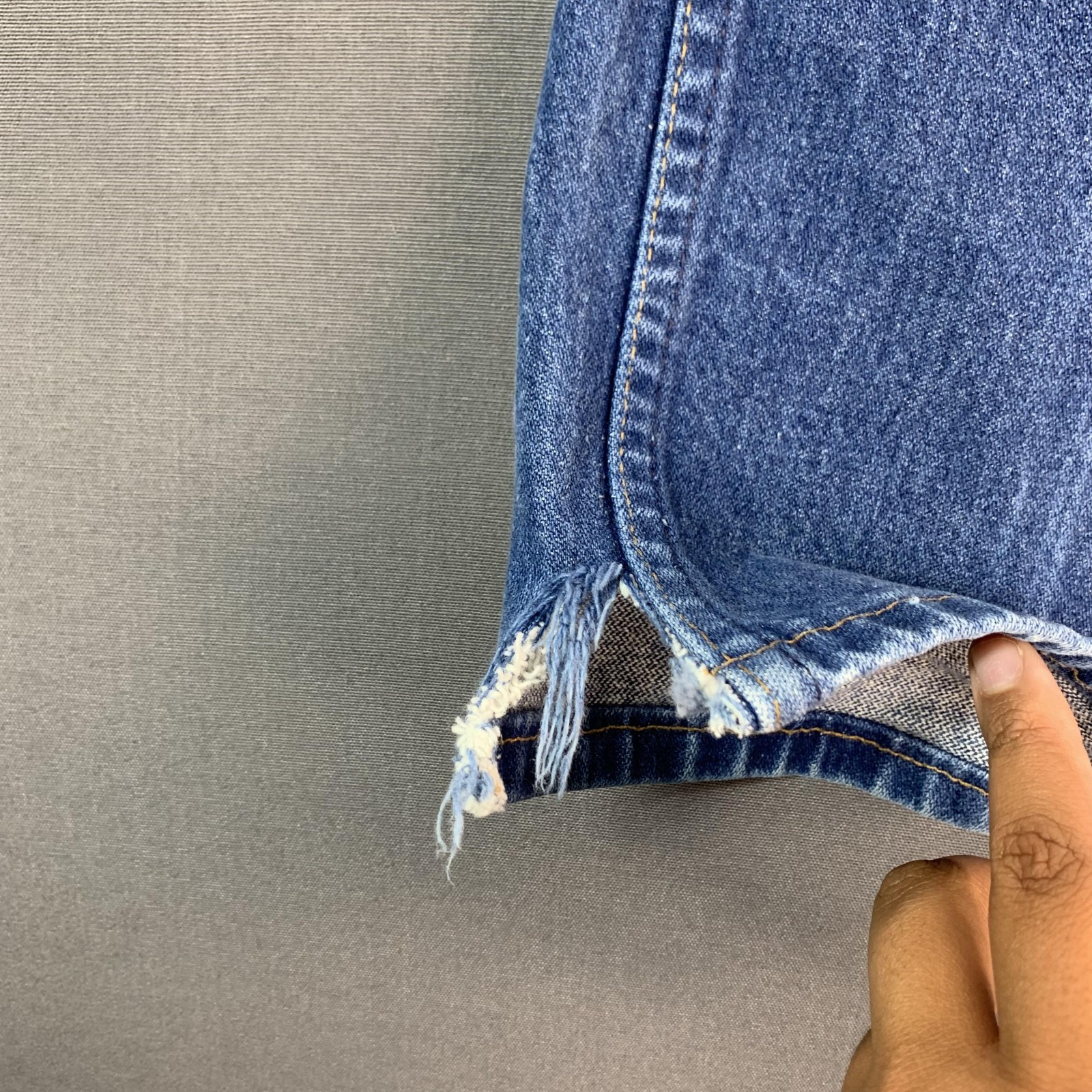 Vintage Wrangler Cowboy Cut Jeans Mens 38×32 Blue Denim 13MWZ USA Workwear