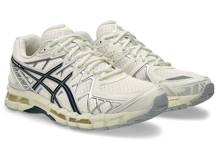 M 8US – ASICS GEL-Kayano 20 “Cream/Independence Blue”