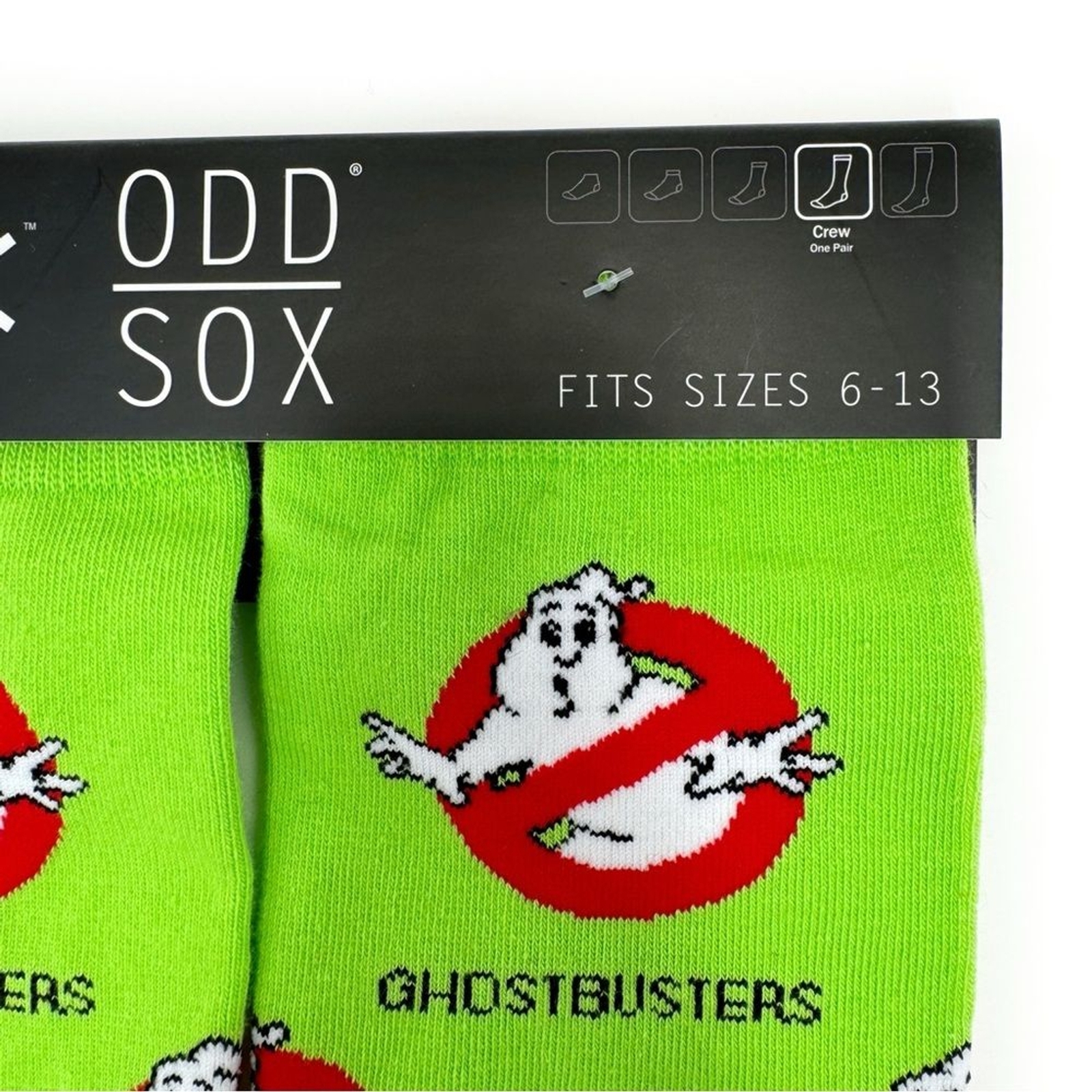 Odd Sox Ghostbusters Crew Socks Mens Womens Logo 80s 90s Movie