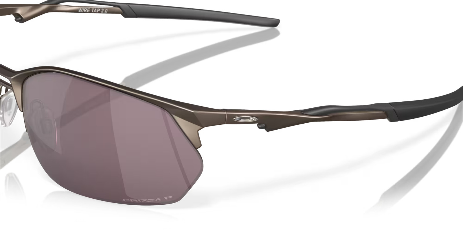 Oakley Sunglasses Wire Tap 2.0 OO4145-0560 Pewter Frame / PRIZM Daily POLARIZED