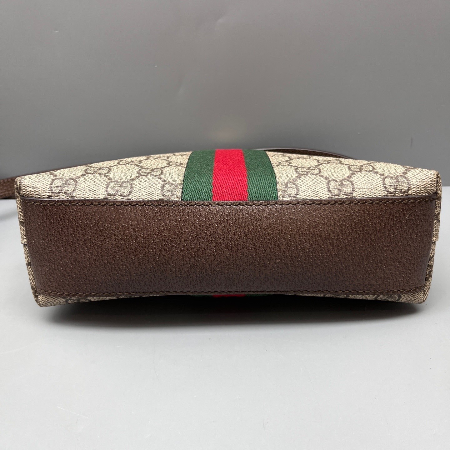 Gucci Pre-Owned Authentic Ophidia Collection Crossbody Bag Monogram Shell
