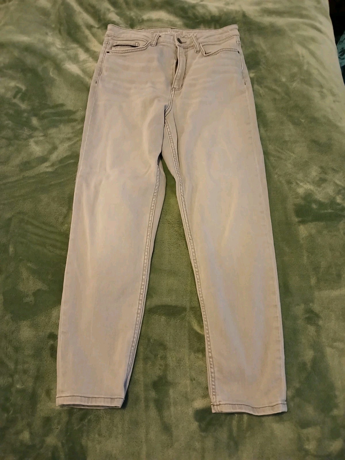 Calvin Klein High Waist Ankle Skinny Jean Size 30