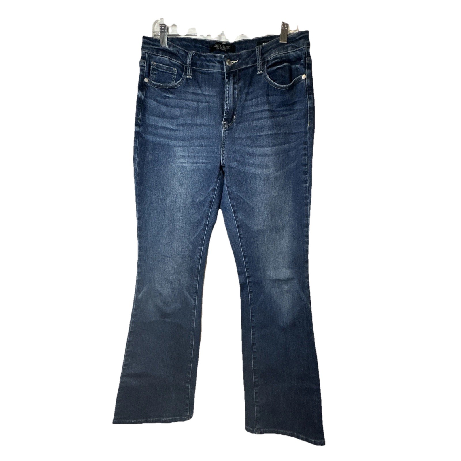 Judy Blue Women’s High Rise Bootcut Jeans, Size 13/31, Denim, Casual, Stretch
