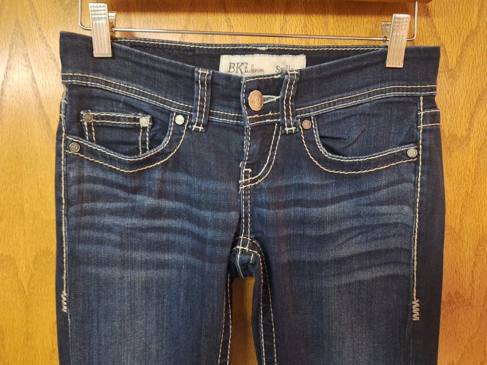 BKE Denim Women’s Pre-owned Jeans ~ Stella ~ Stretch/Skinny Jeans Size 24 × 33.5