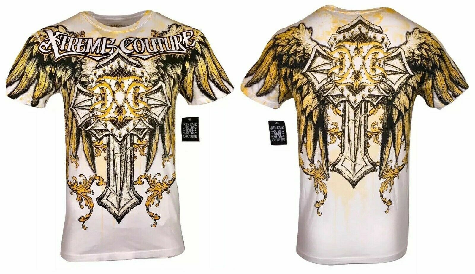 Xtreme Couture By Affliction Men’s T-Shirt SIREN Tattoo Biker MMA S-5X