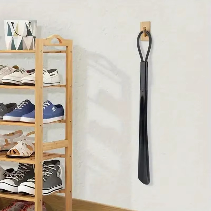 1 PC Extra Long flexible Plastic Shoe Horns Do Not Require Bending Durable Shoe*