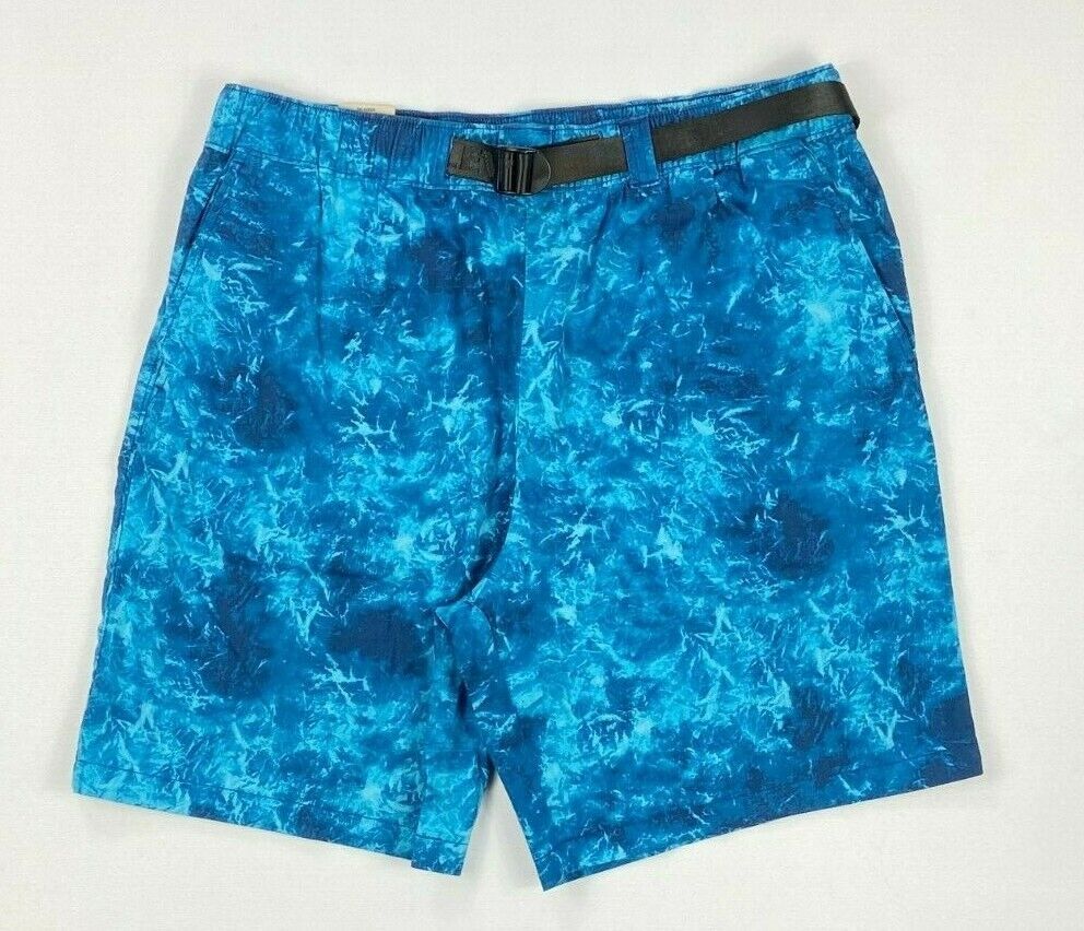 Men’s Levi’s Watercolor Utility Belted Shorts Falls Above Knee Elastic Waist