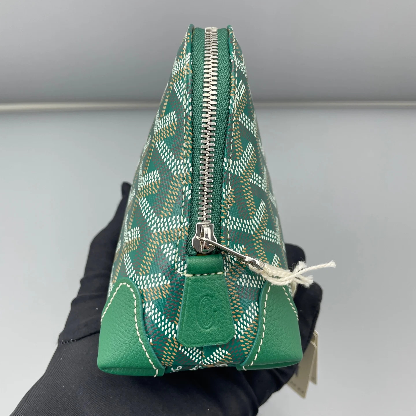 Goyard Dome Green White Yellow Goyardine (ym051426c8r)