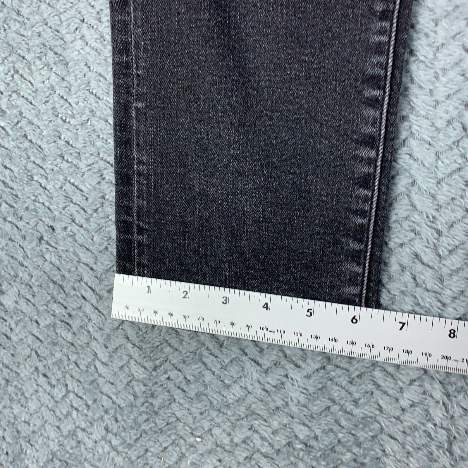American Eagle Jeans Men’s 28×32 (Fits 28×30) Black Slim Straight Flex Stretch