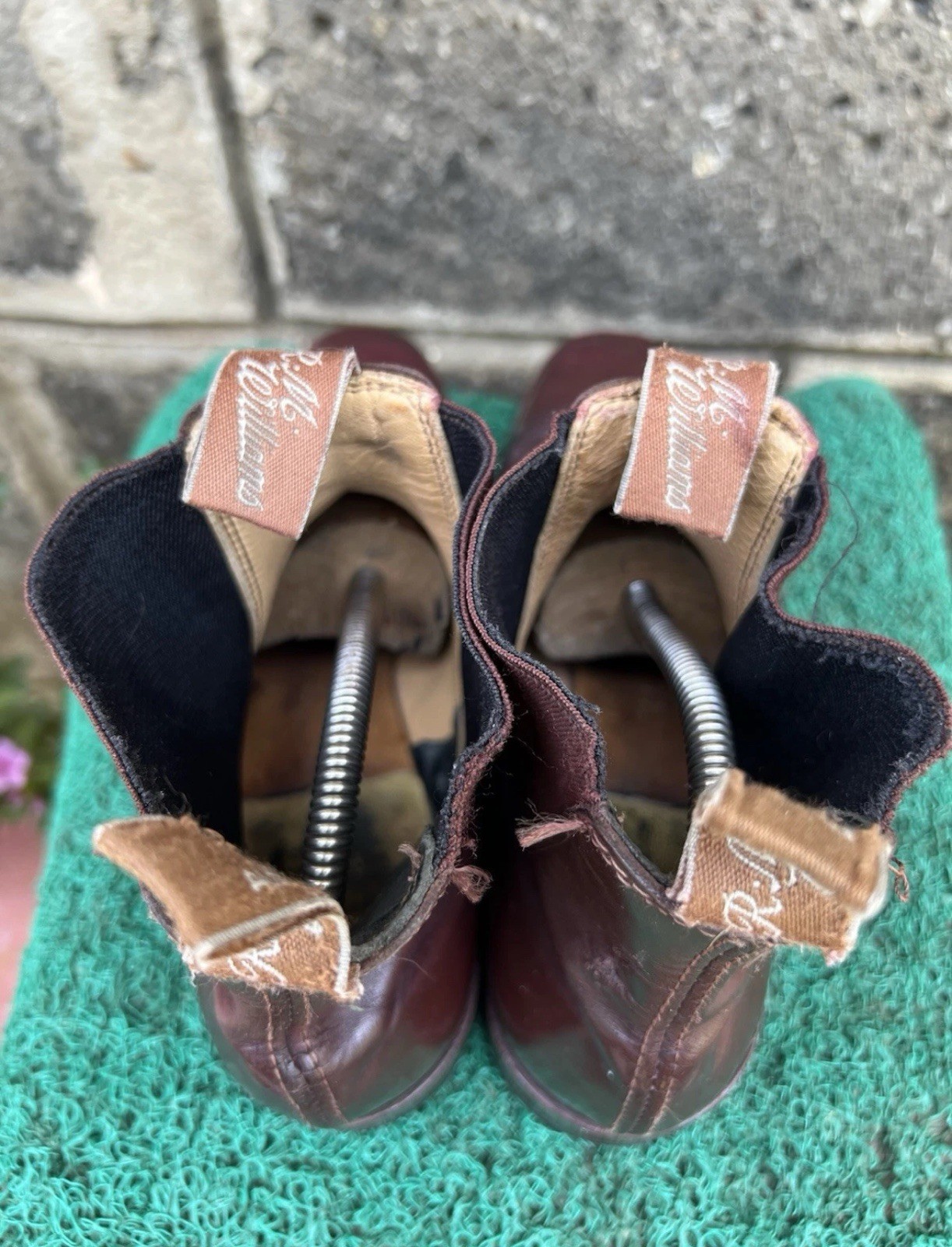 RM Williams 7.5 Comfort Craftsman Brown Leather Slip-On Chelsea Boots